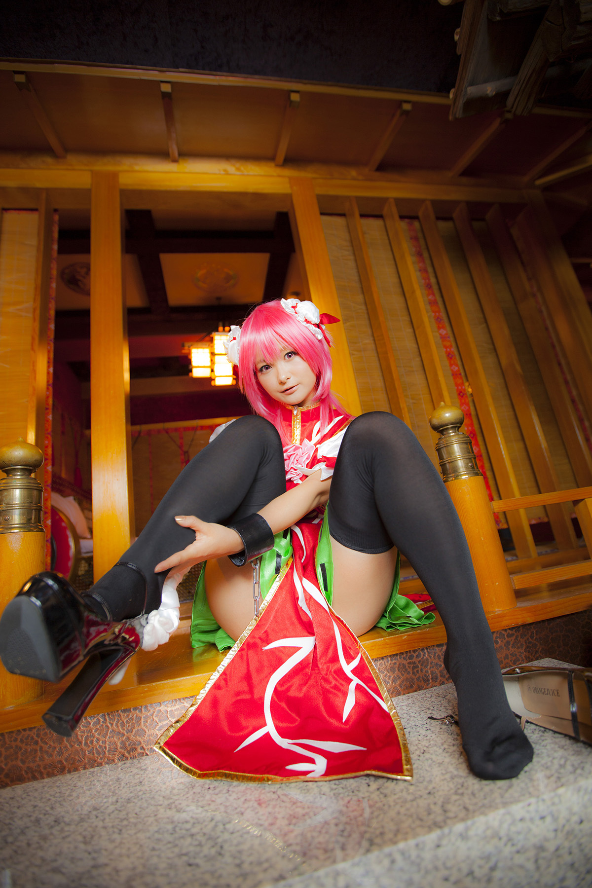 [Cosplay] 2013.12.13 New Touhou Project Cosplay set - Awesome Kasen Ibara